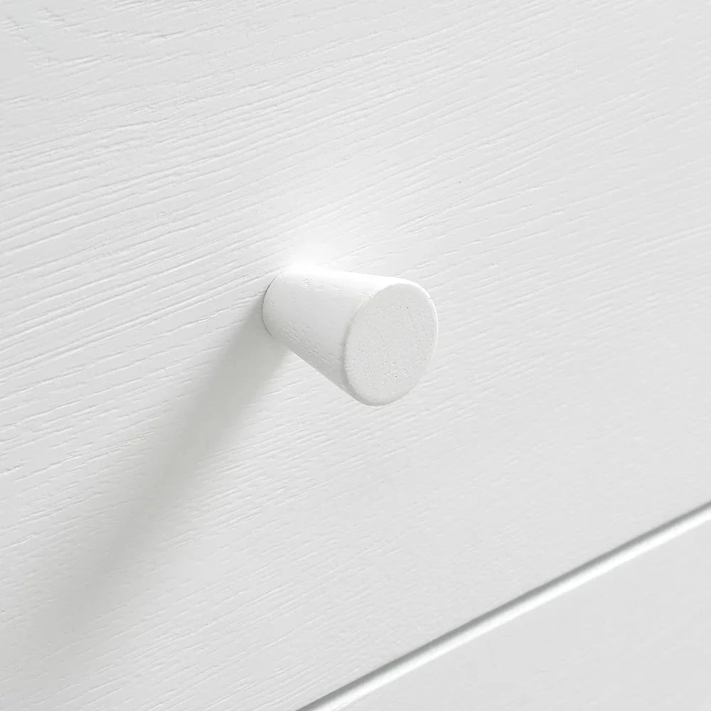 BERKELEY WHITE OAK Triple Wardrobe Quality Furniture Clearance Ltd