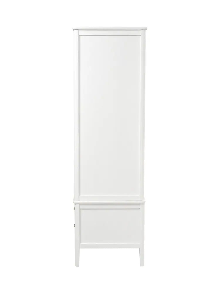 BERKELEY WHITE OAK Triple Wardrobe Quality Furniture Clearance Ltd