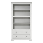 Pebble Grey Large Bookcase furniture delivered