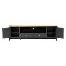 Load image into Gallery viewer, CHESTER CHARCOAL XXL TV Stand up to 90&quot; Quality Furniture Clearance Ltd
