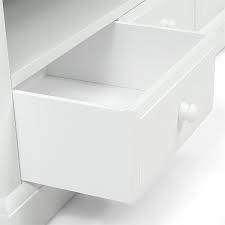 BURFORD IVORY Extra Large TV Stand up to 75" Quality Furniture Clearance Ltd