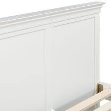 CHANTILLY WARM WHITE 5ft Kingsize Bed Quality Furniture Clearance Ltd