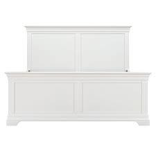 CHANTILLY WARM WHITE 5ft Kingsize Bed Quality Furniture Clearance Ltd
