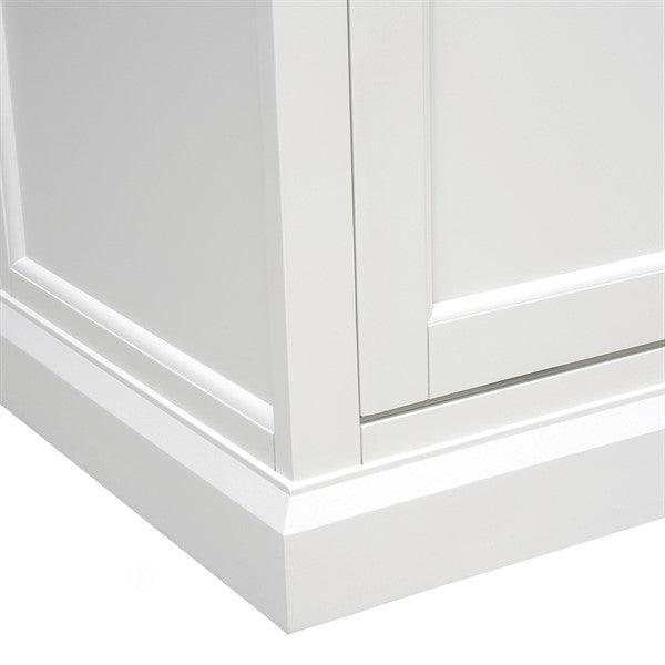 STOW WARM WHITE Sliding Door Sideboard Quality Furniture Clearance Ltd