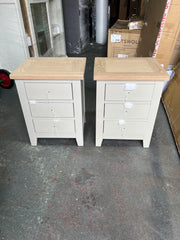 Chester Stone Set of 2 Bedside Tables furniture delivered 