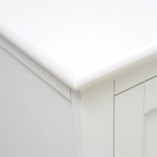 STOW WARM WHITE Sliding Door Sideboard Quality Furniture Clearance Ltd