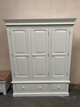 Load image into Gallery viewer, Burford Ivory Triple Wardrobe furniture delivered
