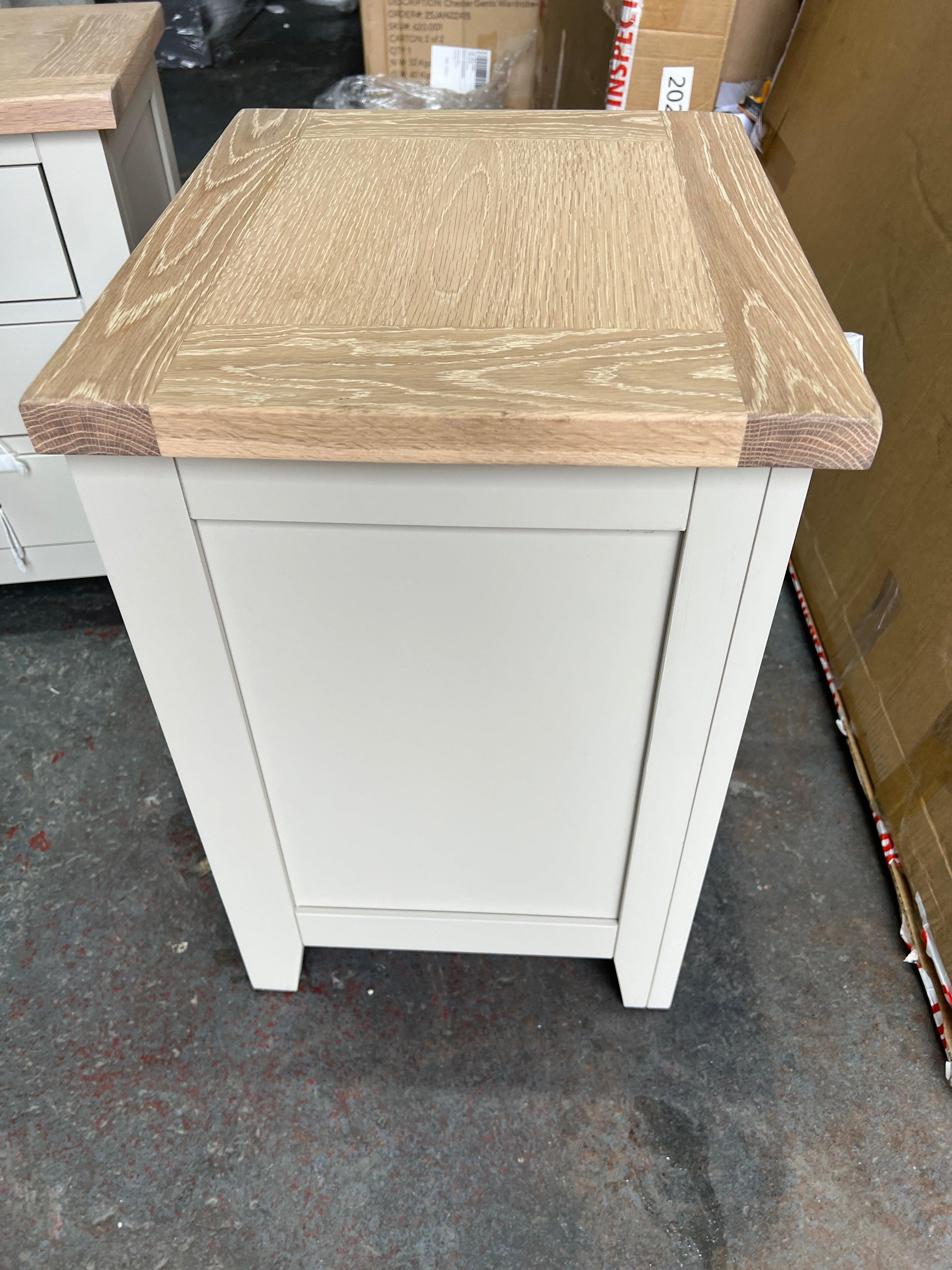 Chester Stone Set of 2 Bedside Tables furniture delivered 