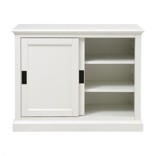STOW WARM WHITE Sliding Door Sideboard Quality Furniture Clearance Ltd