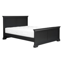 Load image into Gallery viewer, CHANTILLY DUSKY BLACK 4ft 6&quot; Double Bed Quality Furniture Clearance Ltd
