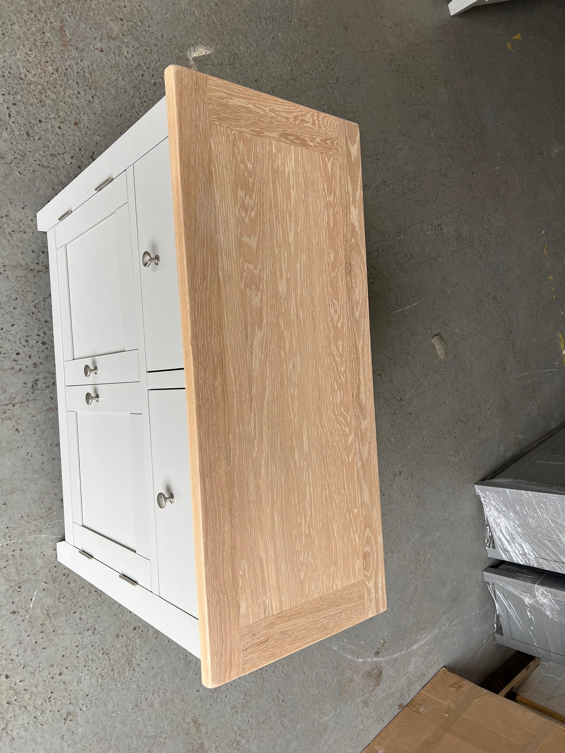 Chester Dove Grey Small Sideboard Quality Furniture Clearance Ltd