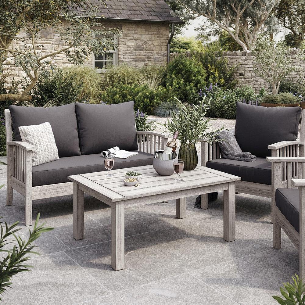 Baunton 4 piece garden lounge set