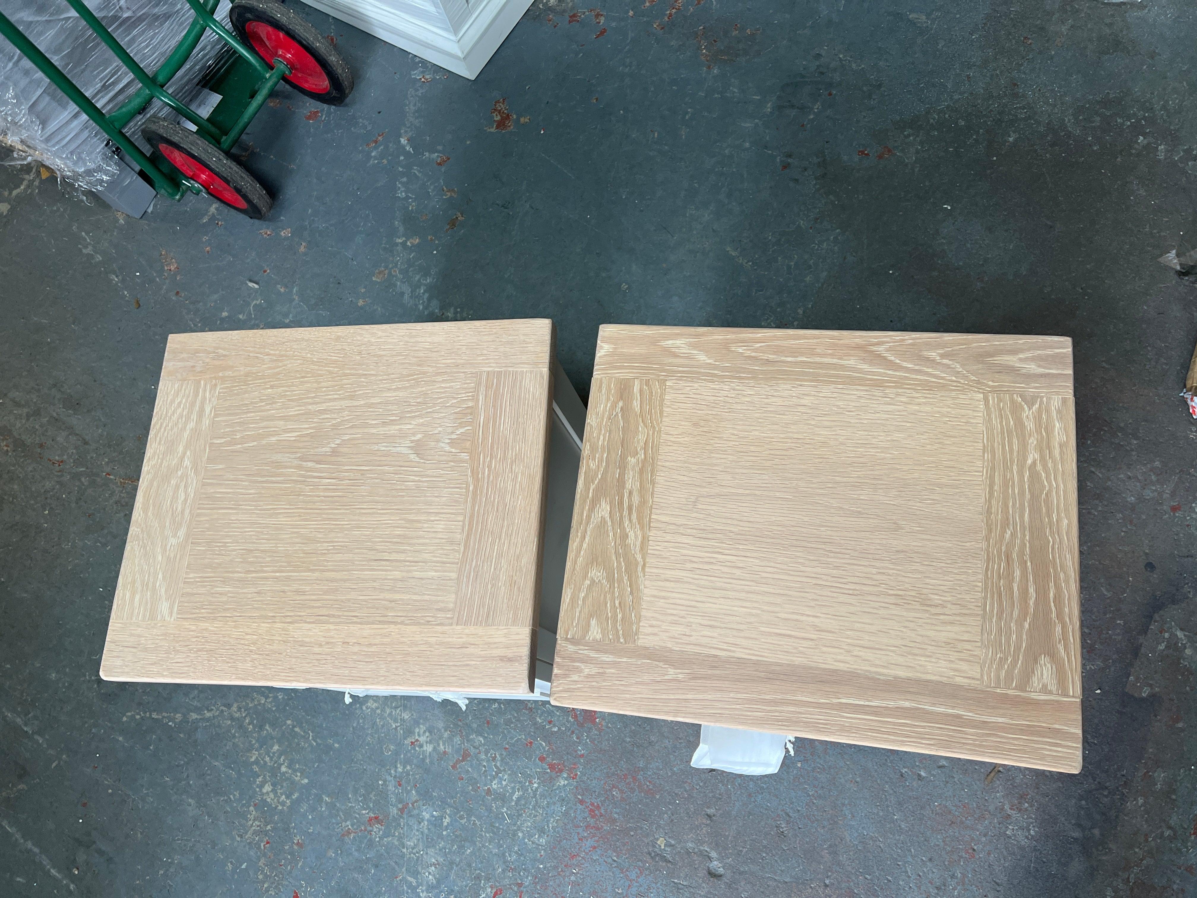 Chester Stone Set of 2 Bedside Tables furniture delivered 