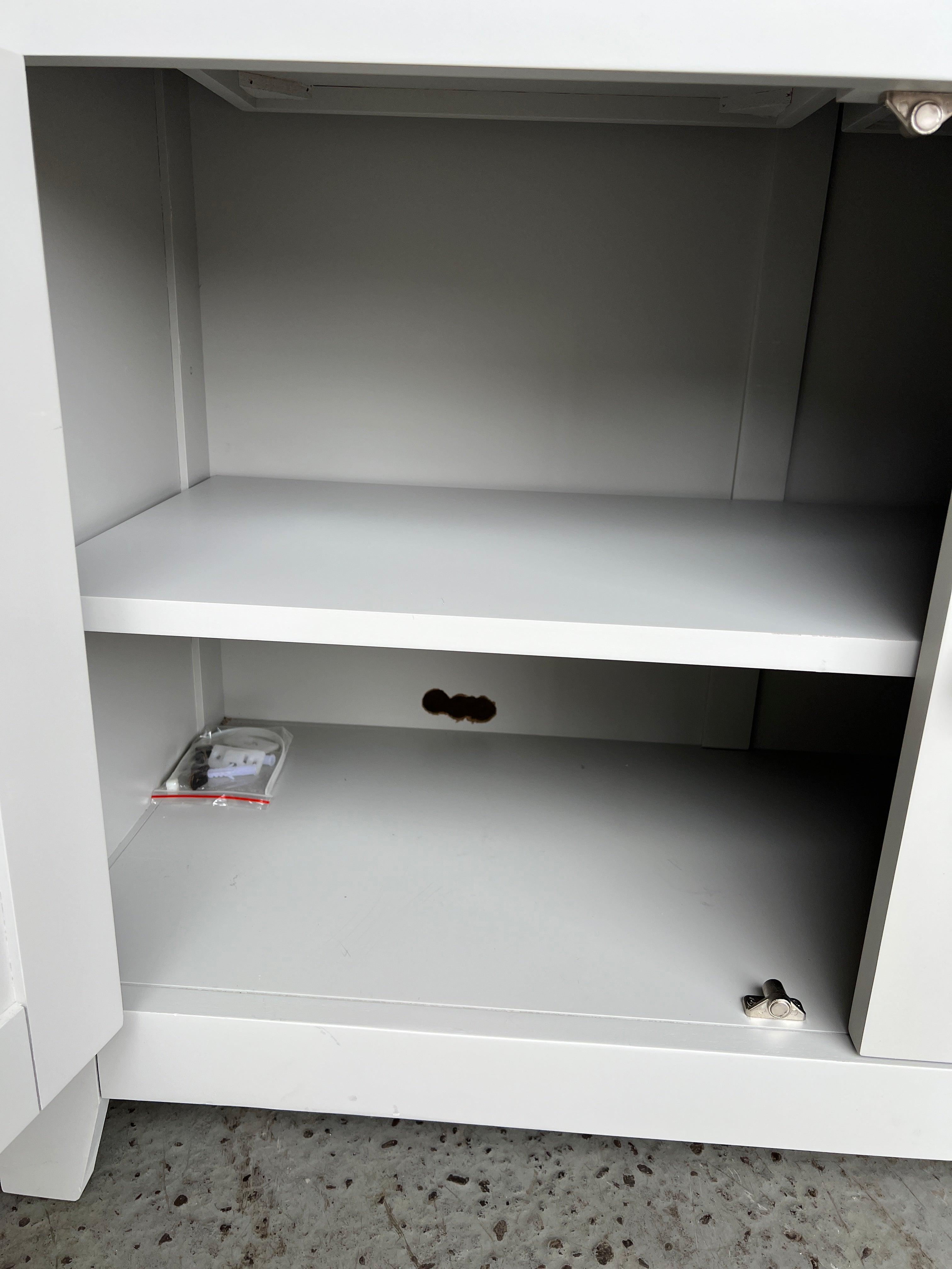 Chester Dove Grey Small Sideboard Quality Furniture Clearance Ltd