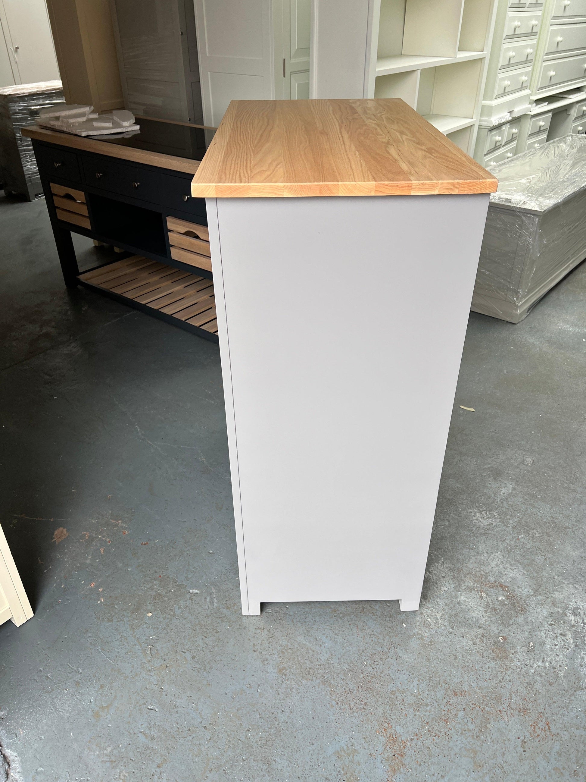 Sussex Storm grey Combi Wardrobe furniture delivered