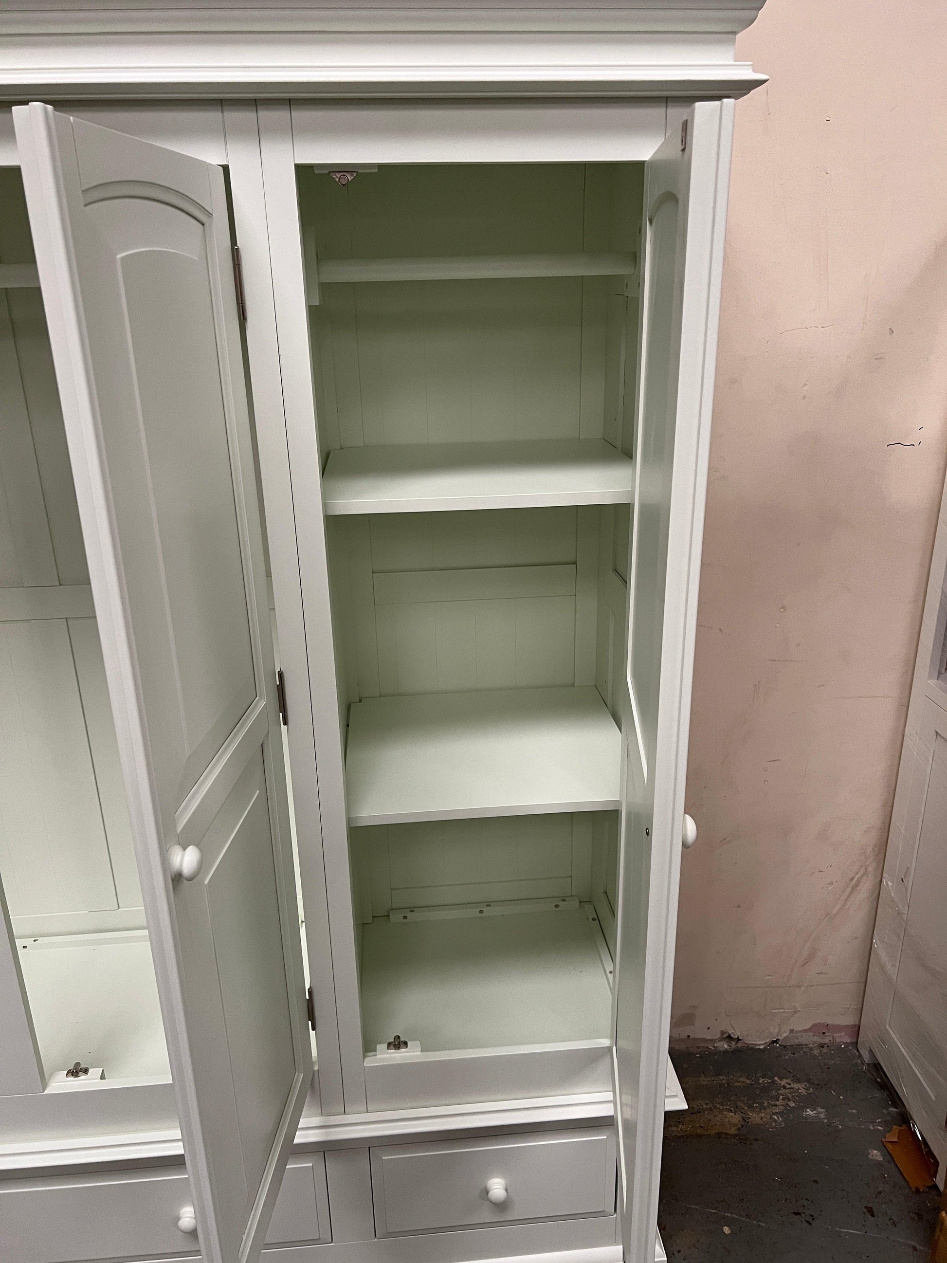 Burford Ivory Triple Wardrobe furniture delivered
