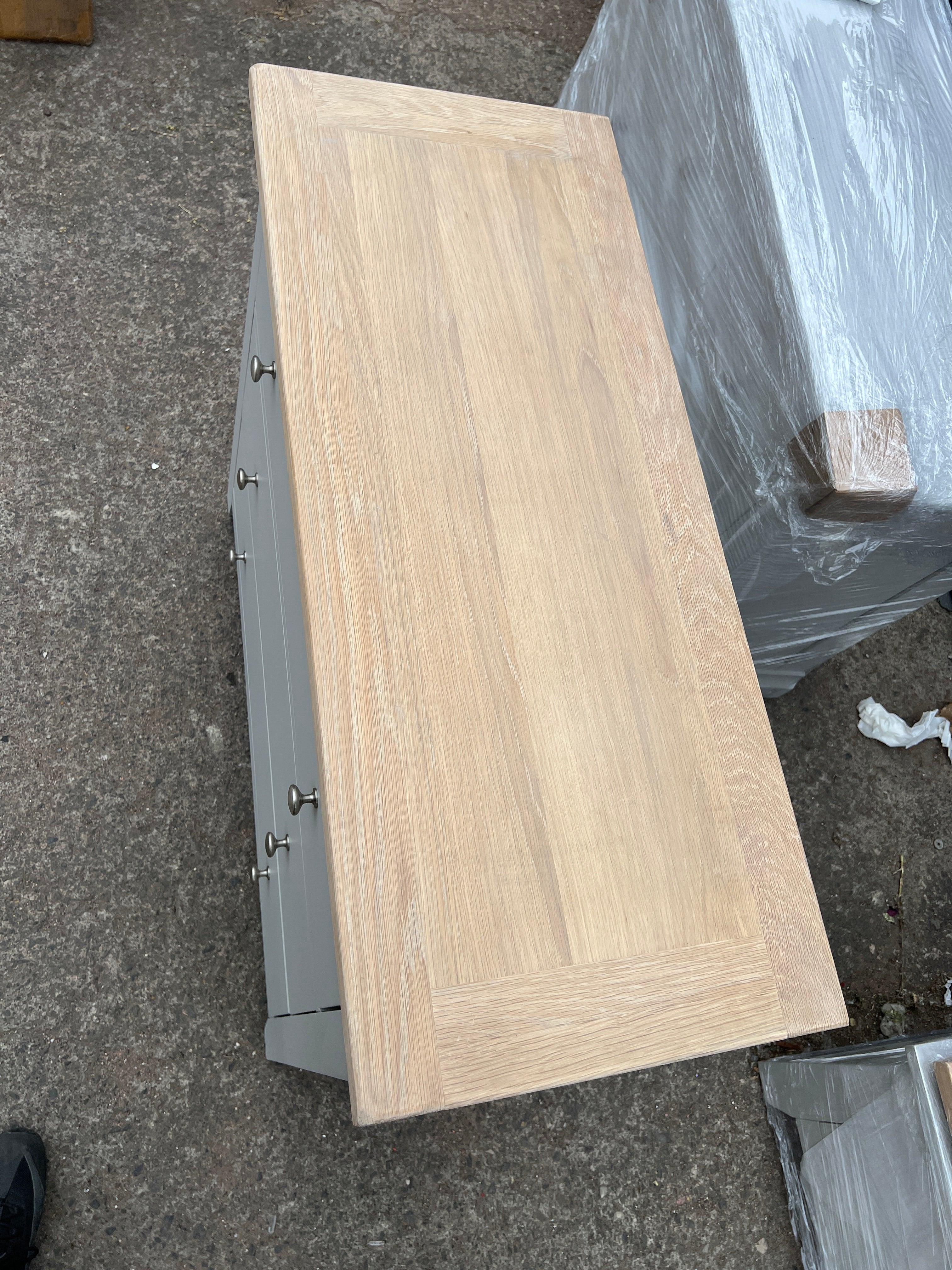 CHESTER DOVE GREY 3 Drawer Chest Quality Furniture Clearance Ltd