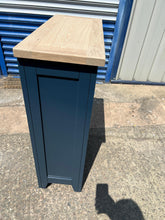Load image into Gallery viewer, CHESTER MIDNIGHT BLUE Small Bookcase Quality Furniture Clearance Ltd
