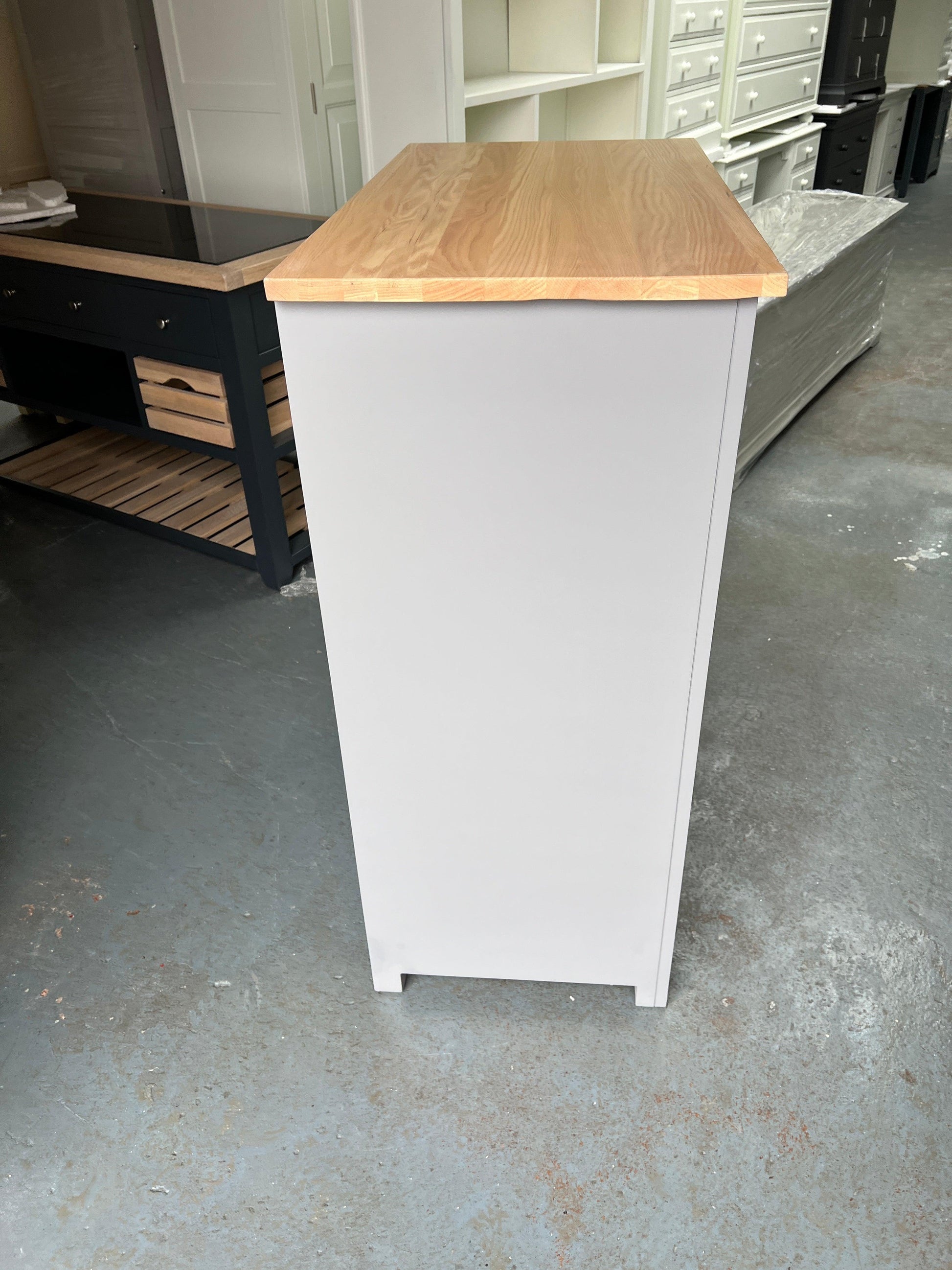 Sussex Storm grey Combi Wardrobe furniture delivered