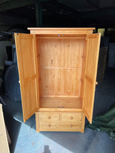 Load image into Gallery viewer, OAKLEY PINE Double Wardrobe Quality Furniture Clearance Ltd

