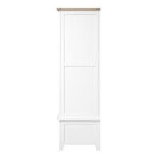 CHESTER PURE WHITE Triple Wardrobe Quality Furniture Clearance Ltd