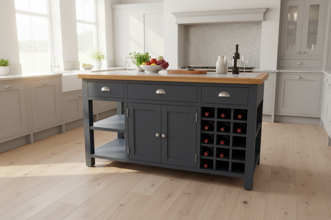 GLOUCESTER CHARCOAL Combi Wardrobe – Quality Furniture Clearance Ltd