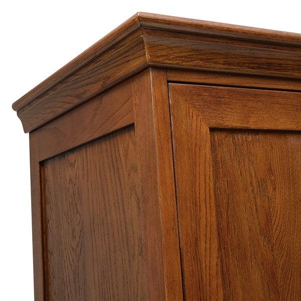 Winchcombe Dark Oak NEW Triple Wardrobe Quality Furniture Clearance Ltd