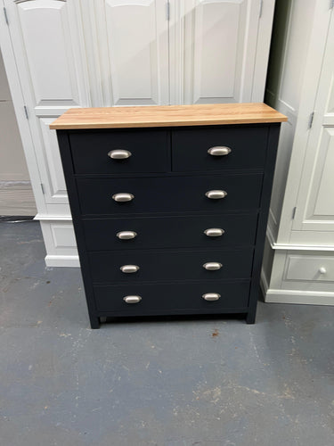 Charcoal 2+4 Chest of Drawers furniture delivered 