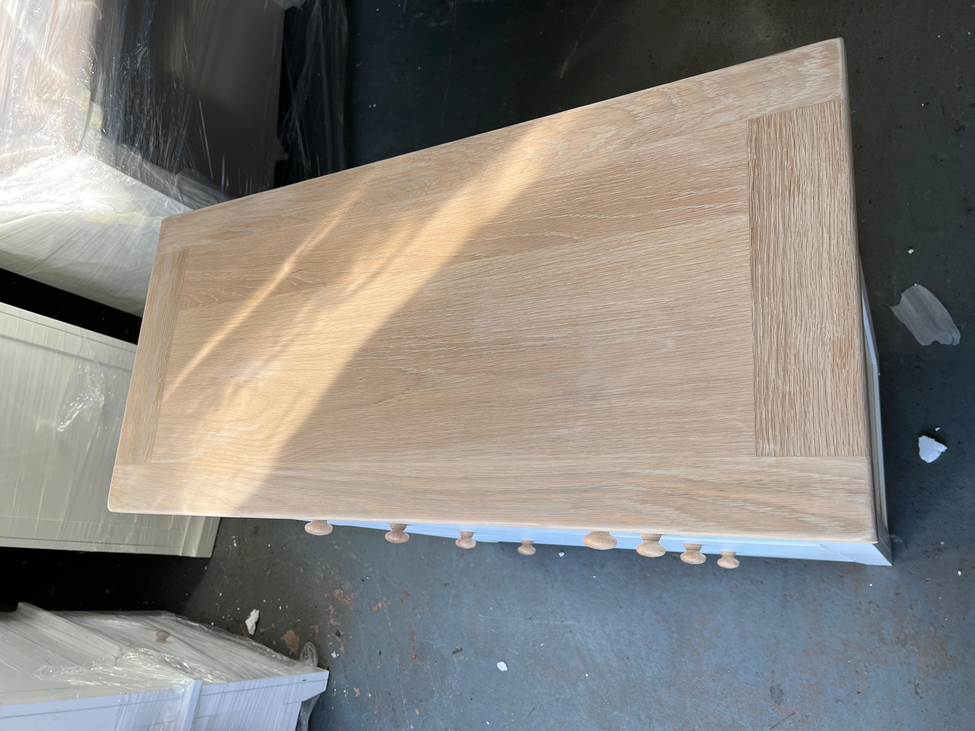 Chester Pure White 2+3 Chest of Drawers Quality Furniture Clearance Ltd