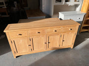 Inglesham Whitewash Oak Extra Large Sideboard Quality Furniture Clearance Ltd