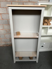 Chester Dove Grey Large Bookcase furniture delivered 