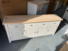 Load image into Gallery viewer, Chester Stone Extra Large Sideboard Quality Furniture Clearance Ltd
