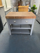 Load image into Gallery viewer, Sussex Storm Grey Kitchen Island Quality Furniture Clearance Ltd
