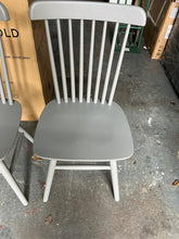 Load image into Gallery viewer, Set of 4 CHESTER DOVE GREY Spindleback Chair - Dove Grey Quality Furniture Clearance Ltd

