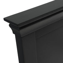 Load image into Gallery viewer, CHANTILLY DUSKY BLACK Kingsize Bed Quality Furniture Clearance Ltd
