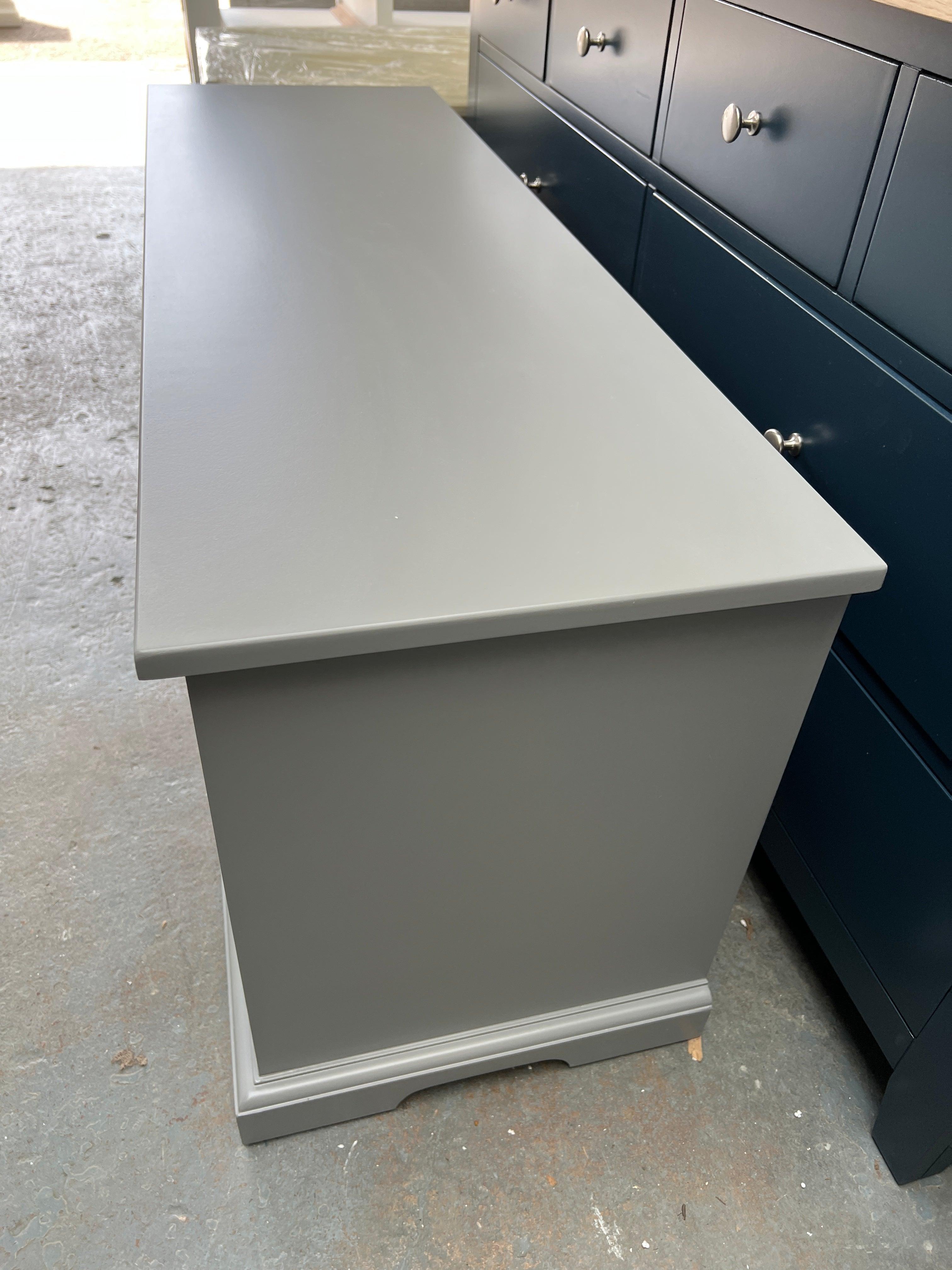 Storm Grey Hidden Shoe Storage Bench furniture delivered 