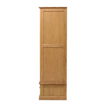 Load image into Gallery viewer, Appleby Light Oak Triple Wardrobe with Mirror Quality Furniture Clearance Ltd
