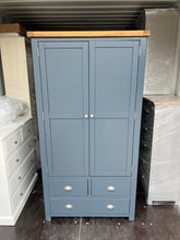 Load image into Gallery viewer, Westcote Inky Blue Large Double Larder furniture delivered 
