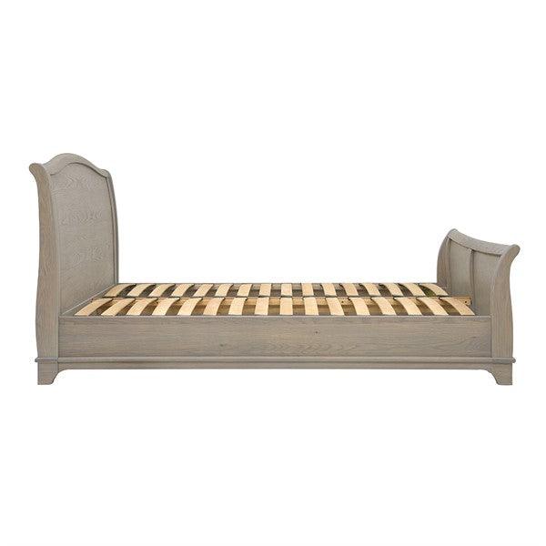 WINCHCOMBE SMOKED OAK 5ft Kingsize Sleigh Bed Quality Furniture Clearance Ltd