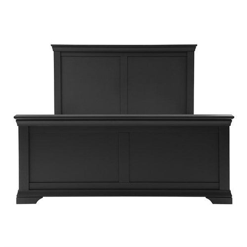 CHANTILLY DUSKY BLACK Kingsize Bed Quality Furniture Clearance Ltd