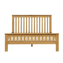 Load image into Gallery viewer, Oakland Rustic Oak New 4ft 6&quot; Double Bed Quality Furniture Clearance Ltd
