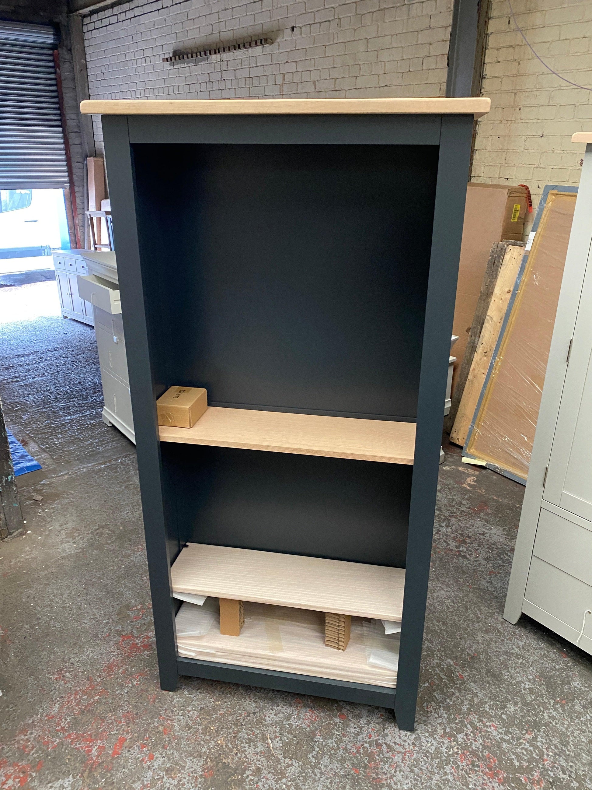 Charcoal Large Bookcase furniture delivered 