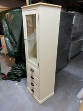 Load image into Gallery viewer, Painswick Cotswold Cream Narrow Farmhouse Larder Quality Furniture Clearance Ltd
