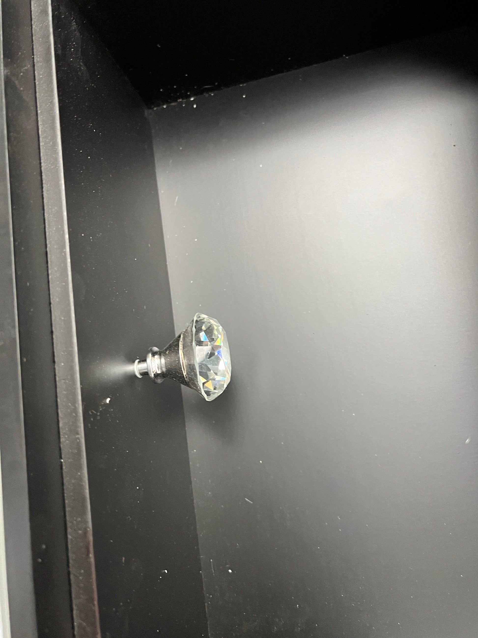 Set of 2 White Mirror 3 Drawer Bedside Cabinet Quality Furniture Clearance Ltd