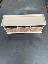Load image into Gallery viewer, Farmhouse Painted Hall Bench furniture delivered 
