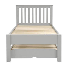 Load image into Gallery viewer, Pensham Dove Grey Guest Bed and Trundle Quality Furniture Clearance Ltd
