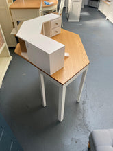 Load image into Gallery viewer, Warm White Corner Desk with Topper - furniture delivered 

