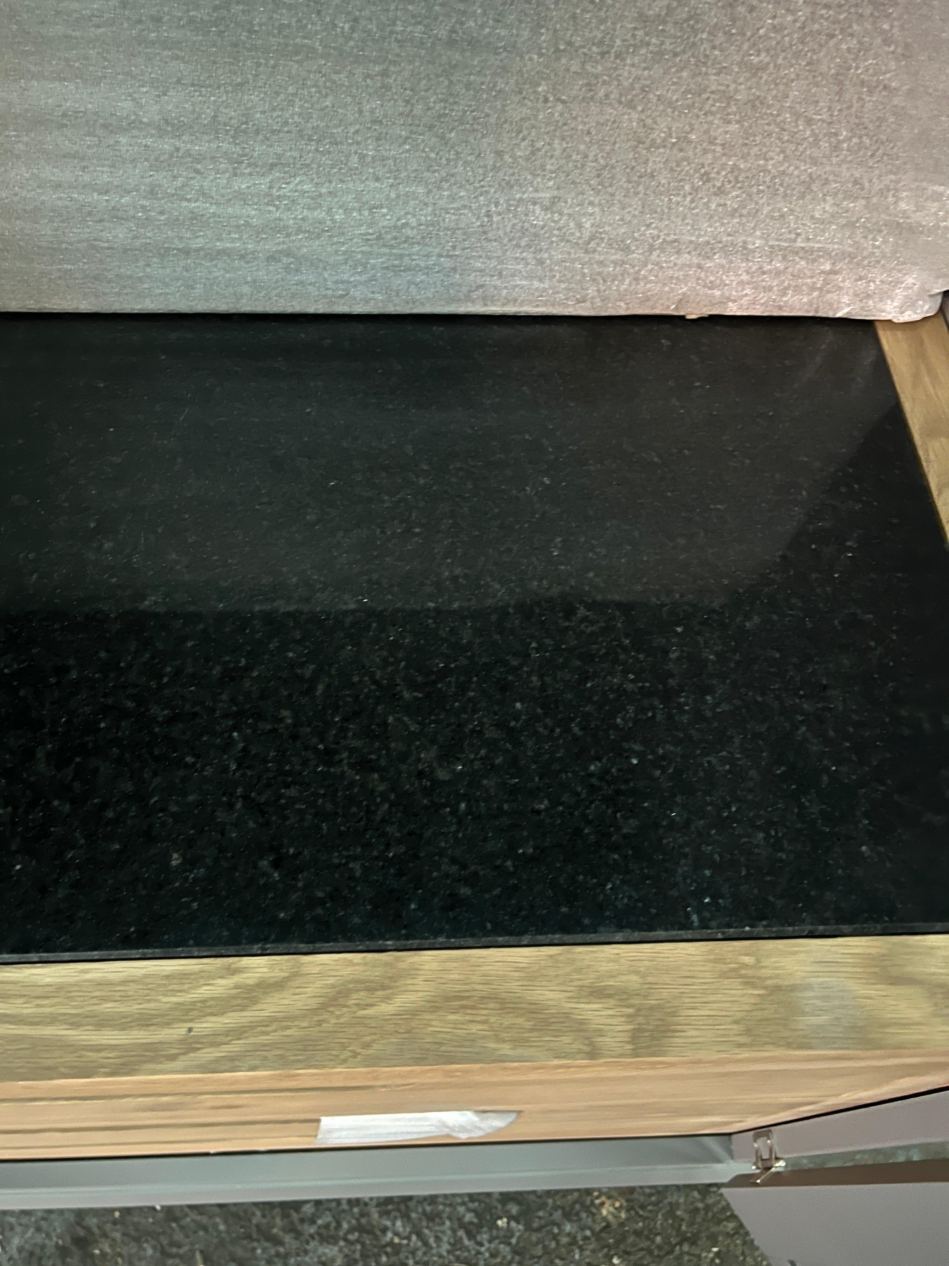 Kingscote Flint Grey Double Larder Quality Furniture Clearance Ltd