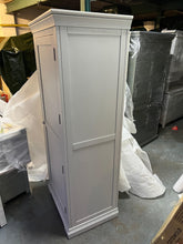 Load image into Gallery viewer, Chantilly Pebble Grey Single Wardrobe Quality Furniture Clearance Ltd
