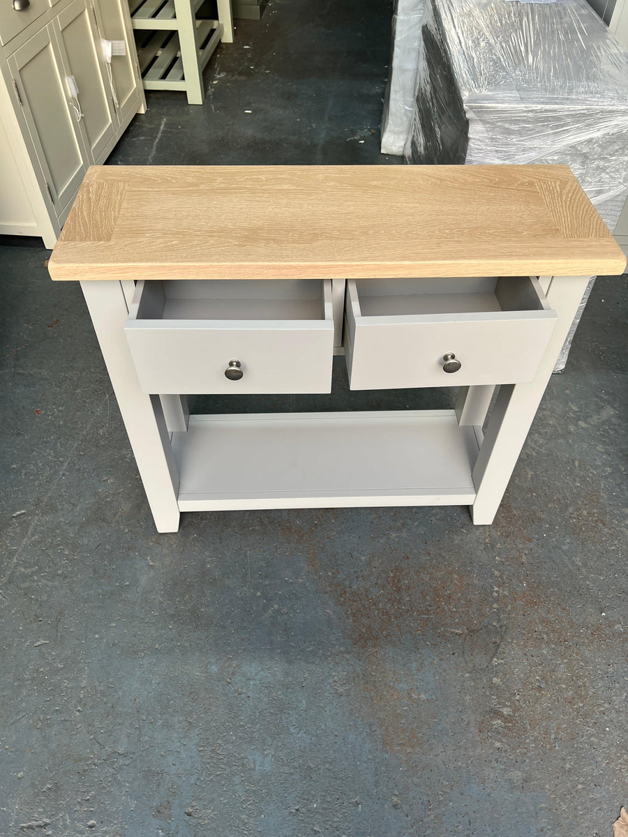 Chester Dove Grey Console Table Quality Furniture Clearance Ltd